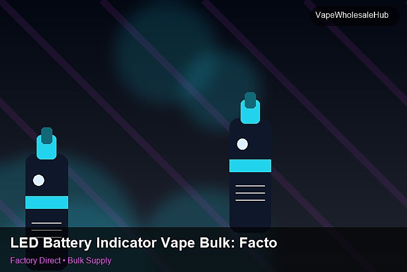 LED Battery Indicator Vape Bulk โ LED Battery Indicator Vape Bulk: Factory Direct Quote | 2026 Edition photo 2
