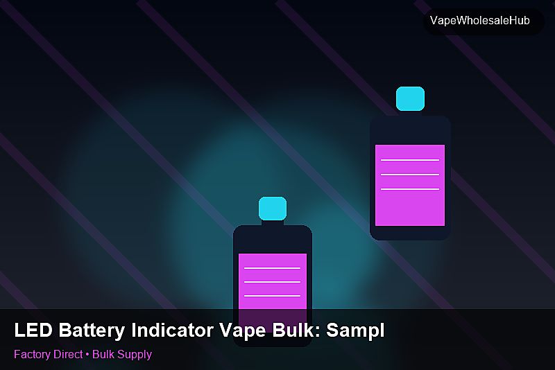 LED Battery Indicator Vape Bulk โ LED Battery Indicator Vape Bulk: Sample Policy | 2026 Edition photo 2
