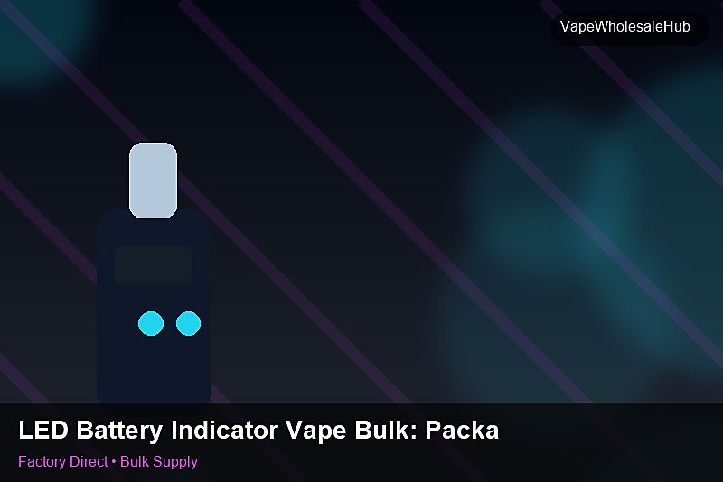 LED Battery Indicator Vape Bulk — LED Battery Indicator Vape Bulk: Packaging Standards | 2026 Edition photo 2