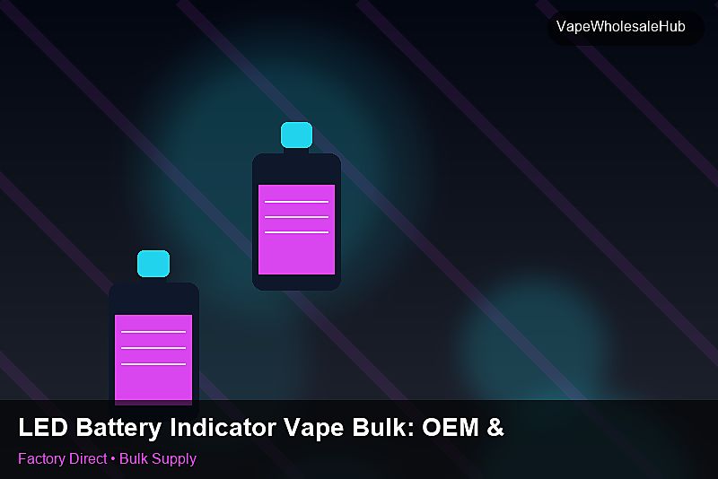 LED Battery Indicator Vape Bulk — LED Battery Indicator Vape Bulk: OEM & ODM Service | 2026 Edition photo 2