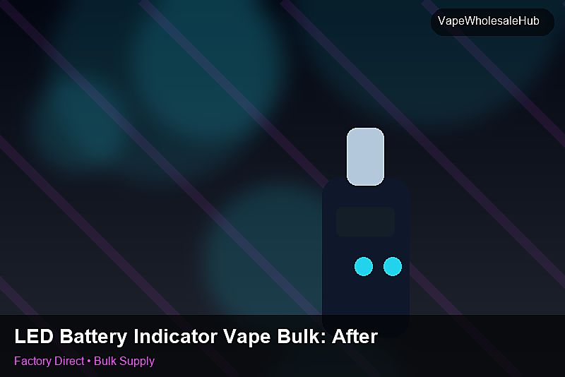 LED Battery Indicator Vape Bulk โ LED Battery Indicator Vape Bulk: After-Sales Support | 2026 Edition photo 2
