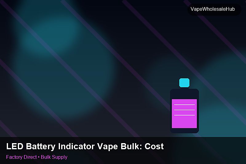 LED Battery Indicator Vape Bulk — LED Battery Indicator Vape Bulk: Cost Breakdown | 2026 Edition photo 1