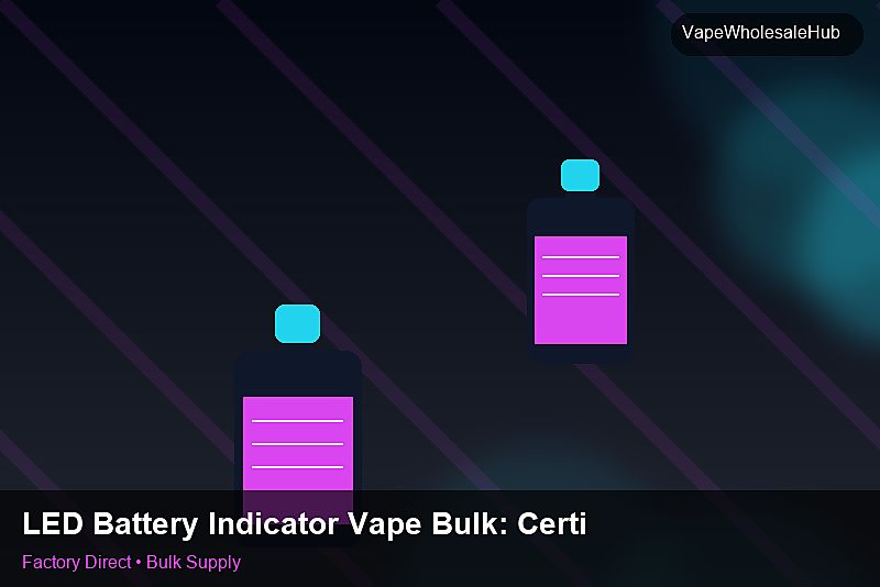 LED Battery Indicator Vape Bulk — LED Battery Indicator Vape Bulk: Certifications & MSDS | 2026 Edition photo 2