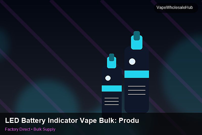 LED Battery Indicator Vape Bulk — LED Battery Indicator Vape Bulk: Production Capacity | 2026 Edition photo 1