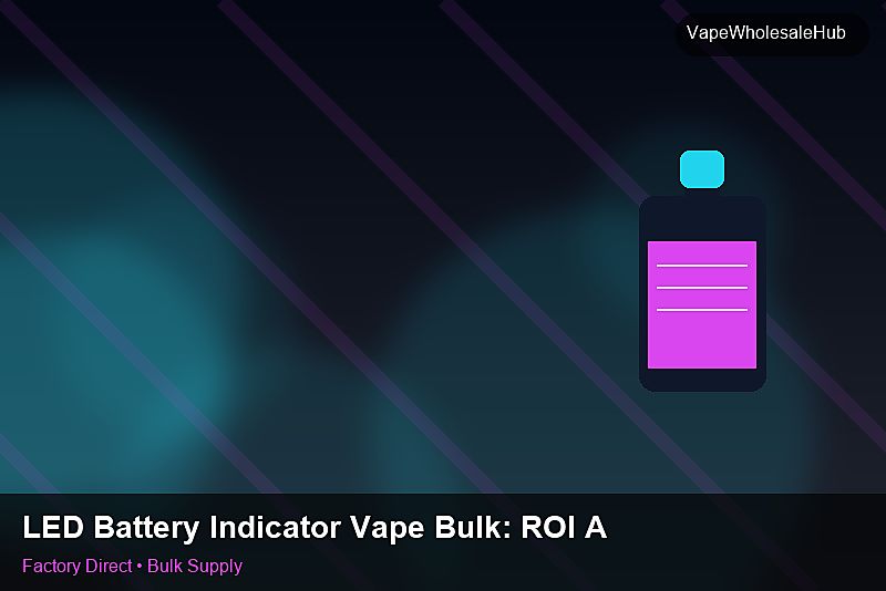 LED Battery Indicator Vape Bulk — LED Battery Indicator Vape Bulk: ROI Analysis | 2026 Edition photo 1